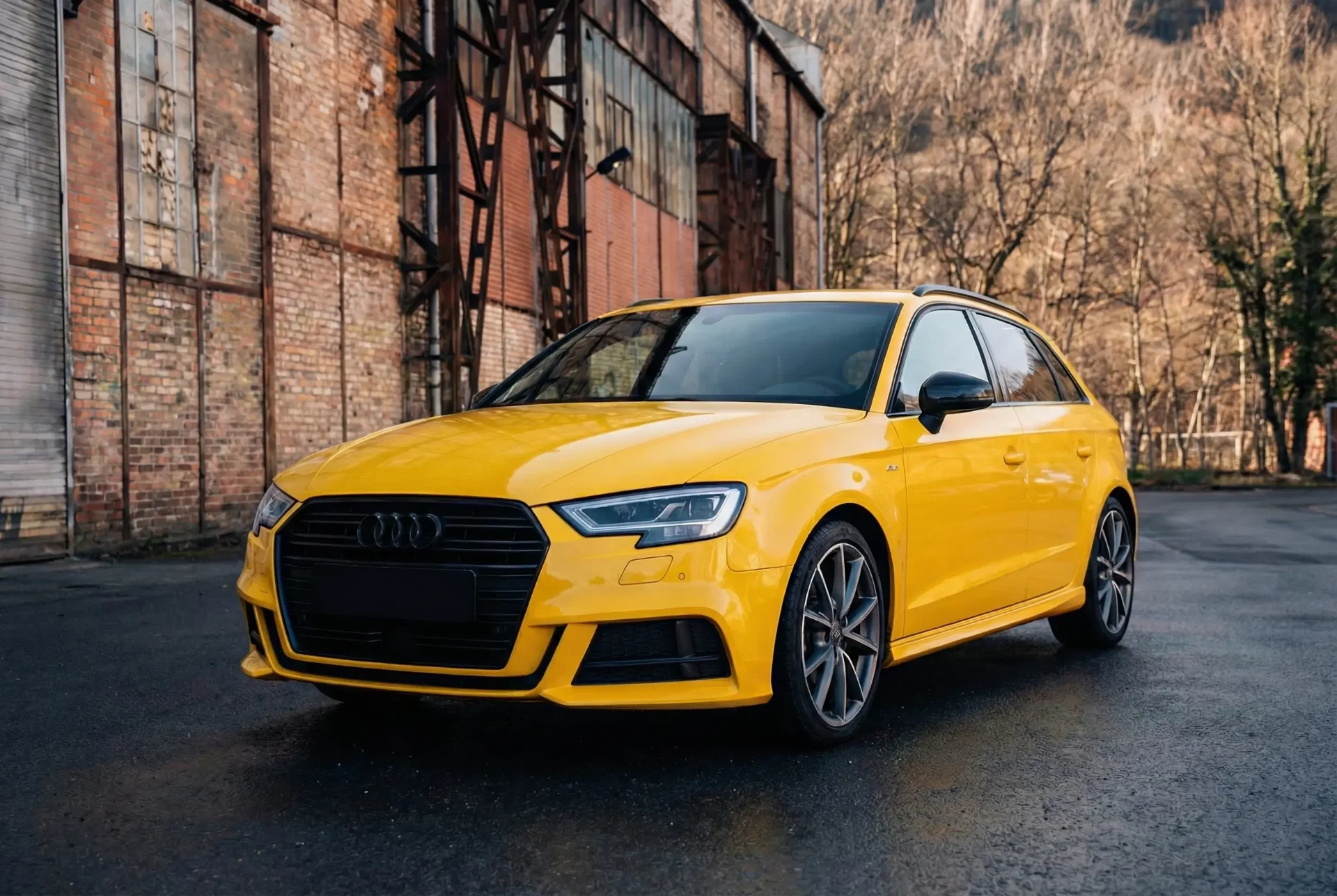 Nachher – KI-optimiertes Fahrzeugfoto für Autohaus Werbung