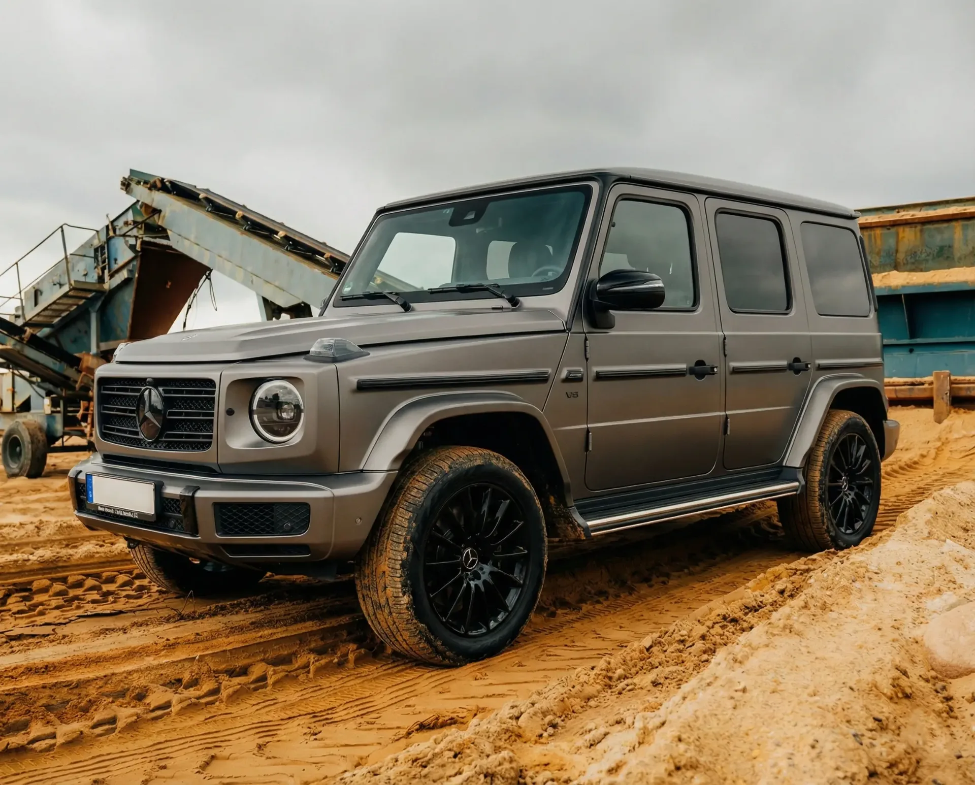 KI-optimiertes Fahrzeugfoto für Autohaus Lead-Generierung